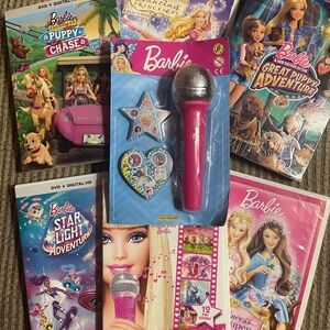SALE!! Barbie DVDs, 12 Barbie Dolls, Surprise Box!